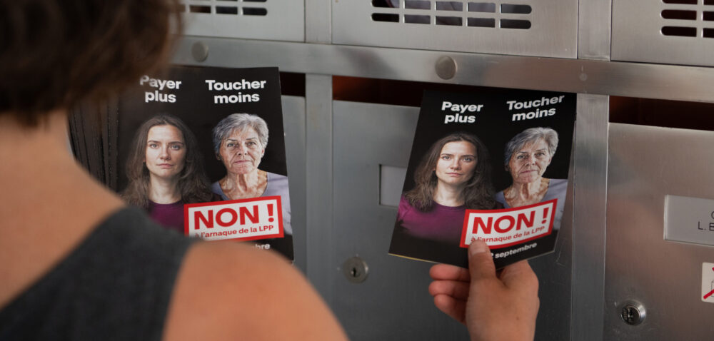 Commander maintenant le flyer contre le projet de LPP mal ficelé
